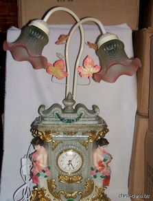 库存工艺品解析 树脂时钟与台灯412a的设计与应用